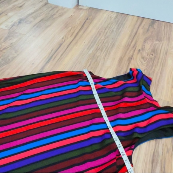 NWT Trina Turk Logan Striped Shift Dress Retro - Picture 5 of 7